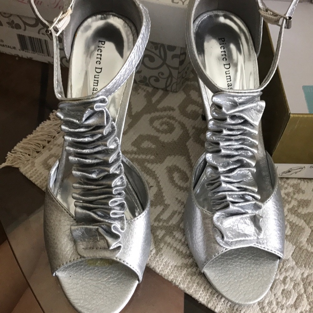 Silver heels